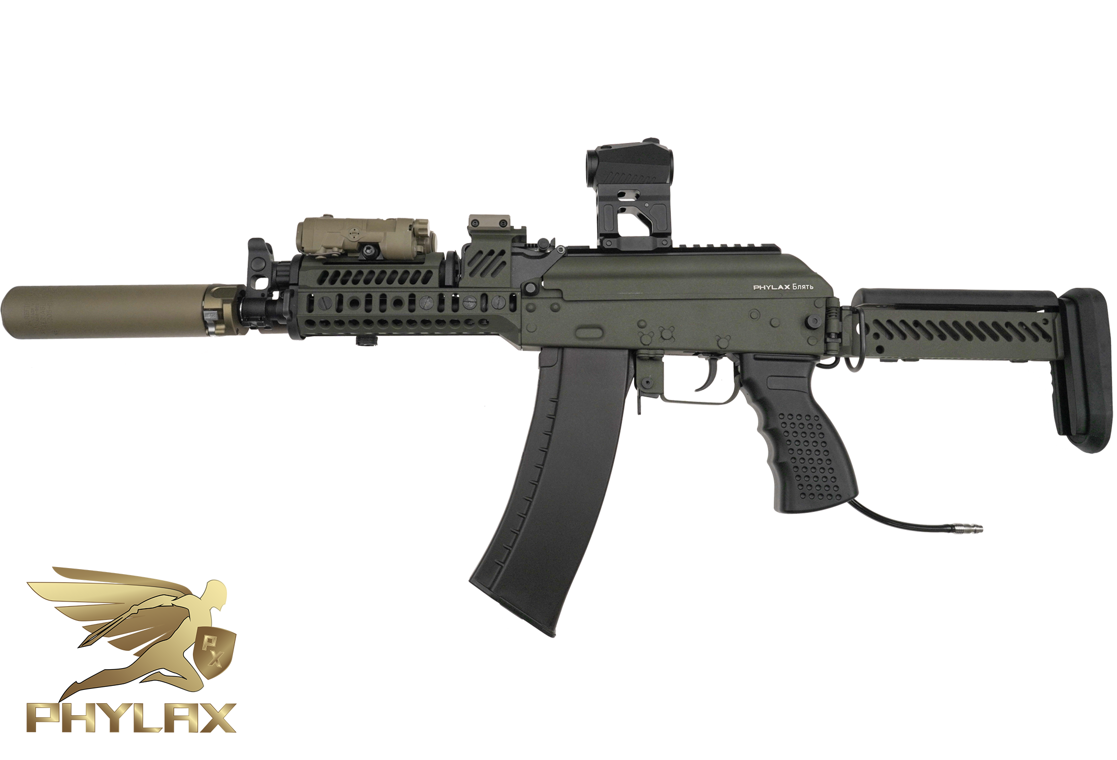 One of One Phylax PP6-1 CQB HPA Cerakote Cobalt Kinetics Green - ab 18 Jahren