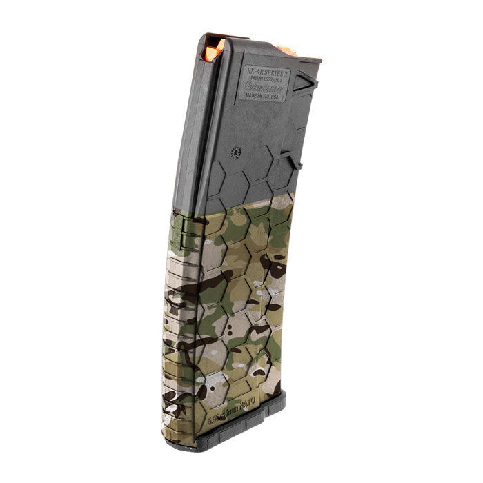 GunsWrap AR15 / M4 Rifle Magazin Skins Airsoft-Magazin, Hexmuster-Design, Camouflage. Ideal für taktische Spiele und Ausrüstung.