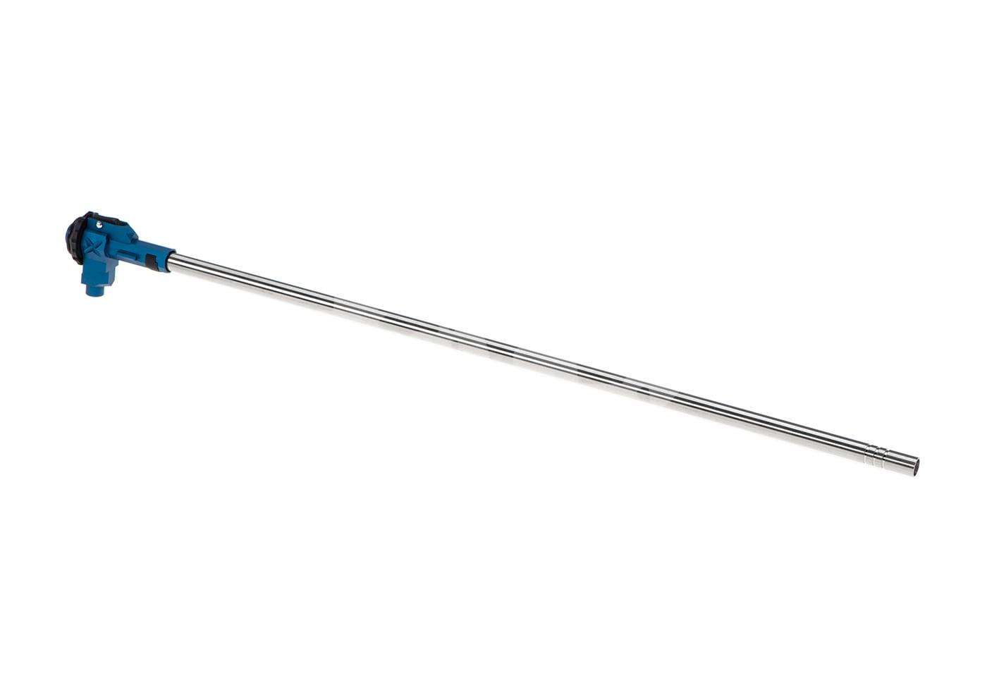 XFORCE 387.5mm 6.05mm R-Hop Barrel with XFORCE HopUp Langer Airsoft-Lauf mit blauem Hop-Up, für präzise Schüsse.