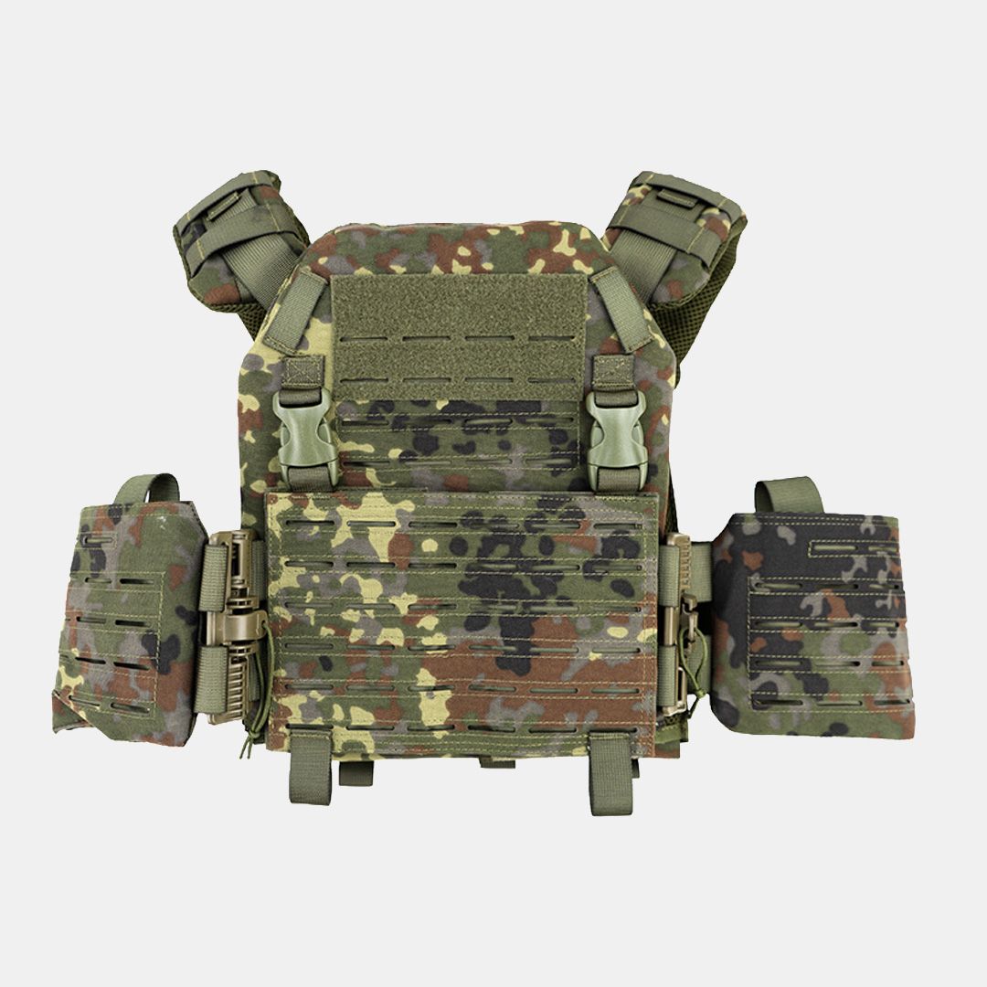 Zip Tac Premium Plate Carrier V4 flecktarn