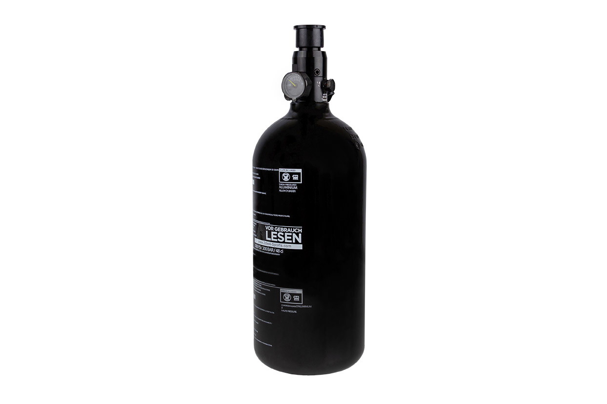 DE 15 Ticket Drop Special Deal FUEL Aluminium HP System 0,8l Flasche, 200bar Regulator