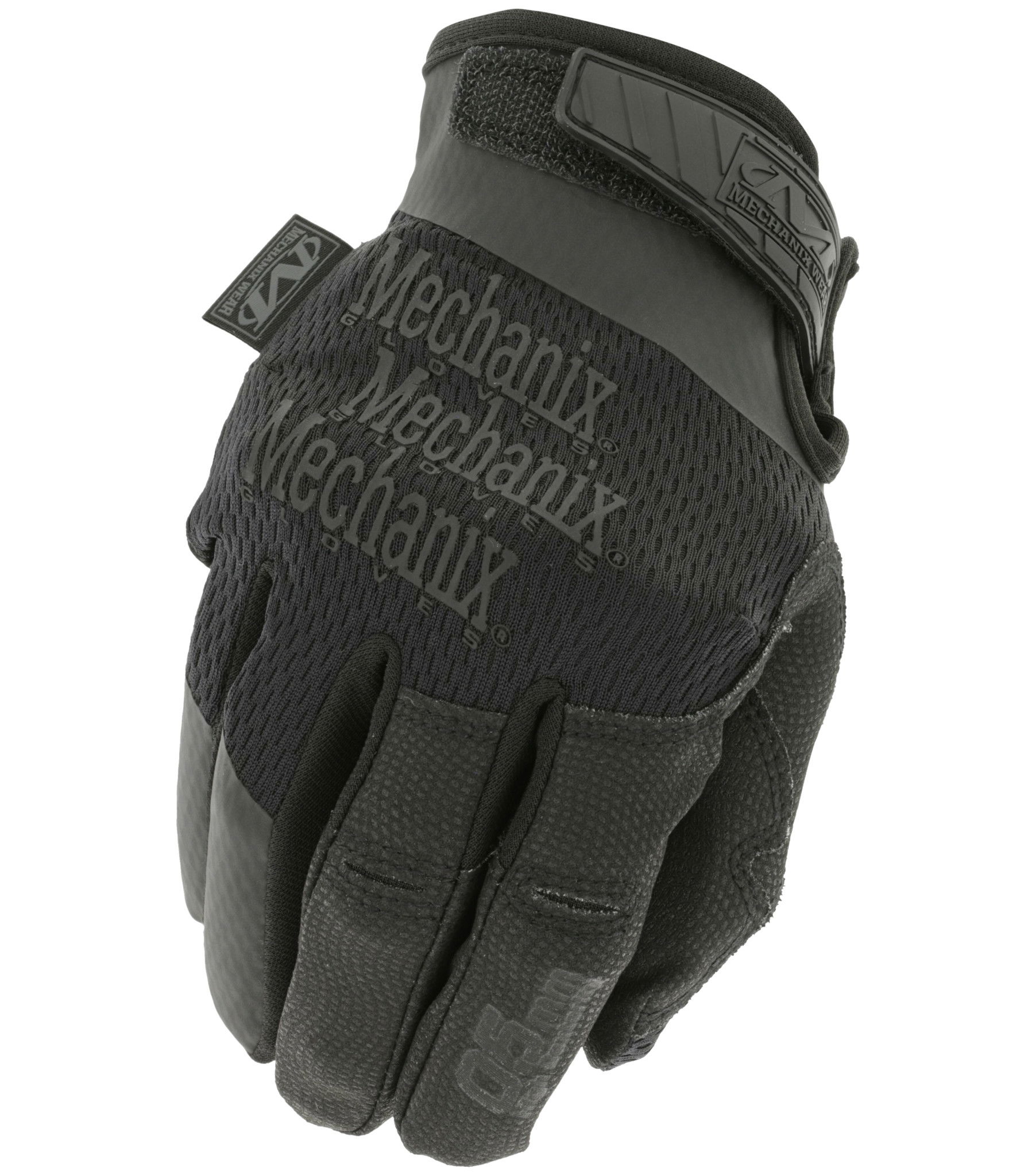 Mechanix Handschuhe Specialty 0.5mm Covert Schwarzer Mechanix-Handschuh mit verstärkter Oberfläche, geeignet für Airsoft.