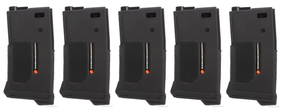 PTS EPM1-S Enhanced Polymer Magazine Short 170rds Schwarz 5er Set 