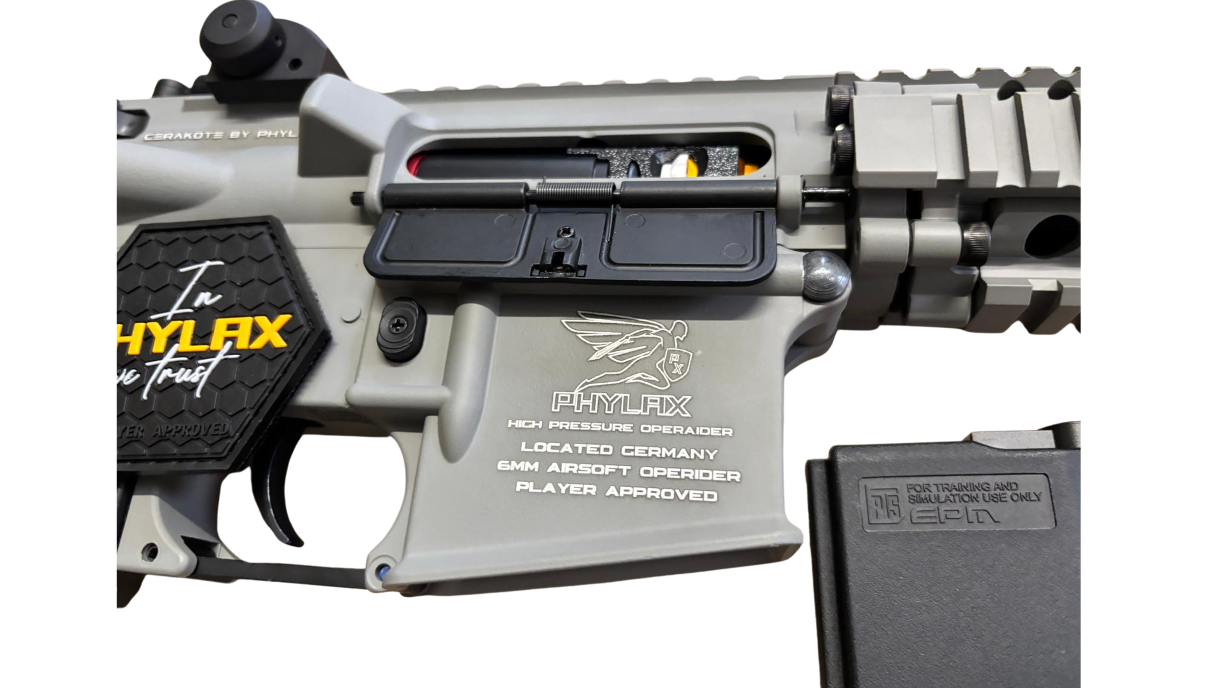 Phylax HPO MK18 DualTone, Wolverine Inferno with Titan II