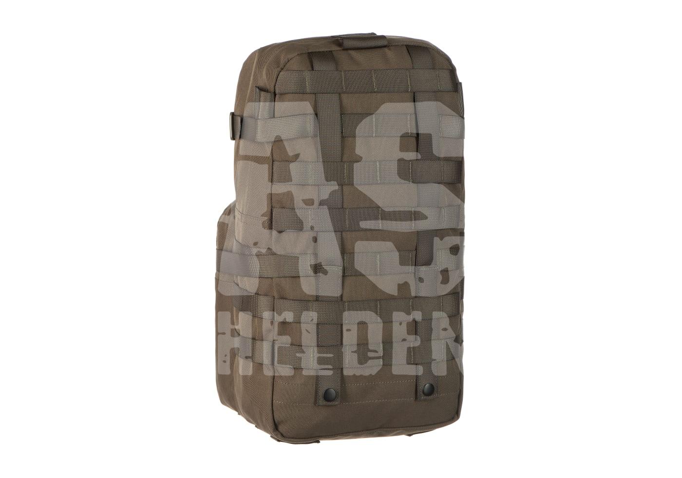 Cargo Pack Tarnrucksack mit MOLLE-System, olivgrün, Airsoft Helden Schriftzug. Ideal für Airsoft-Ausrüstung.