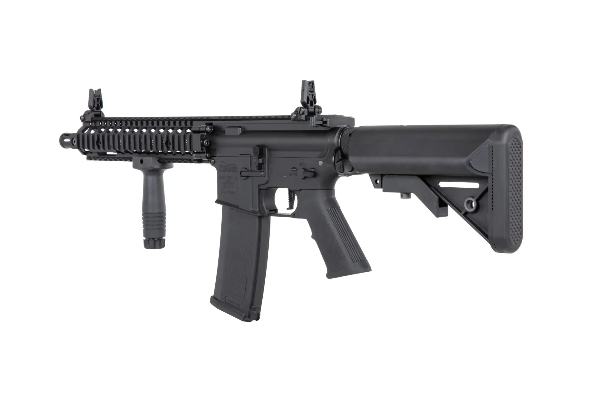 Specna Arms Daniel Defense MK18 SA-P19 Prime mit Gate Aster II Schwarz S-AEG - ab 18 Jahren