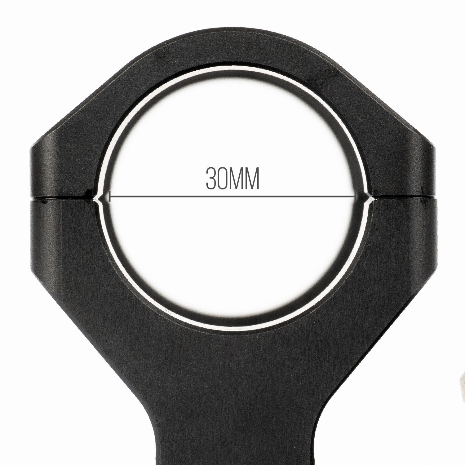 PTS Unity Tactical FAST LPVO Scope Mount 30mm schwarz