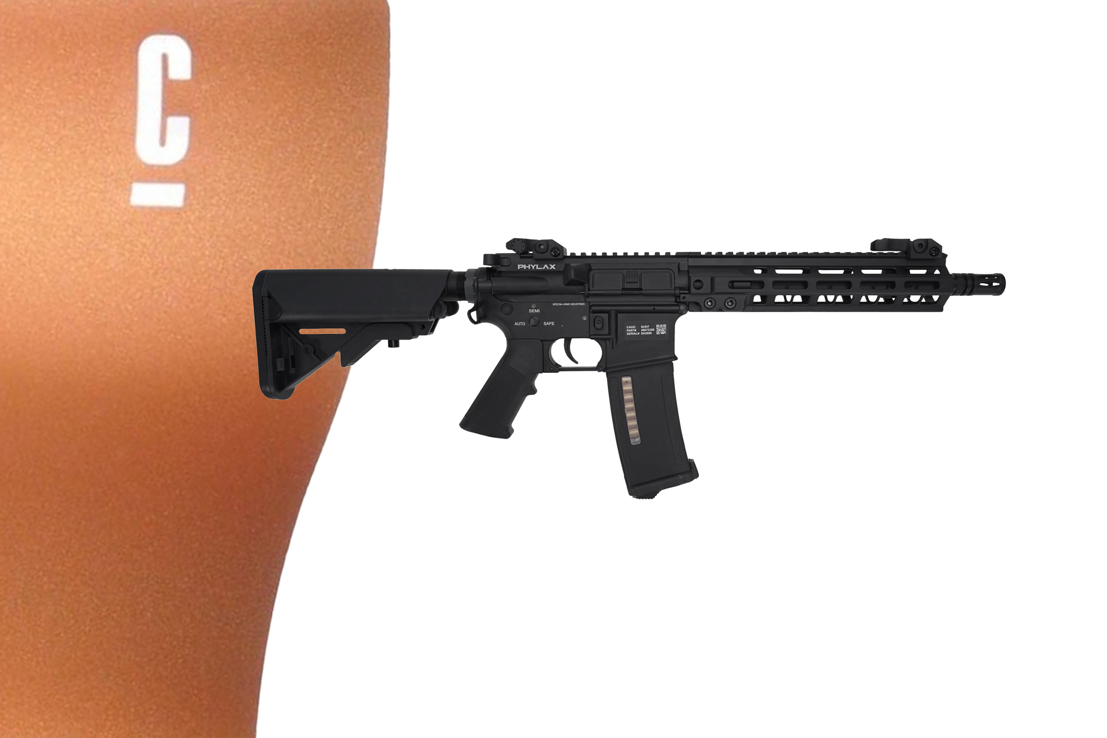 Phylax PHX Series MK8 with Gate TITAN II Bluetooth black x Cerakote Copper - ab 18 Jahren 