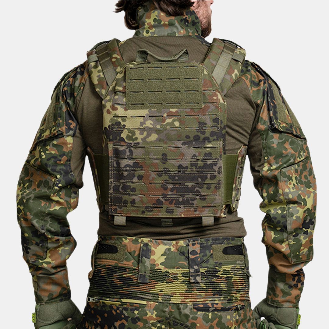 Zip Tac Premium Plate Carrier V4 flecktarn