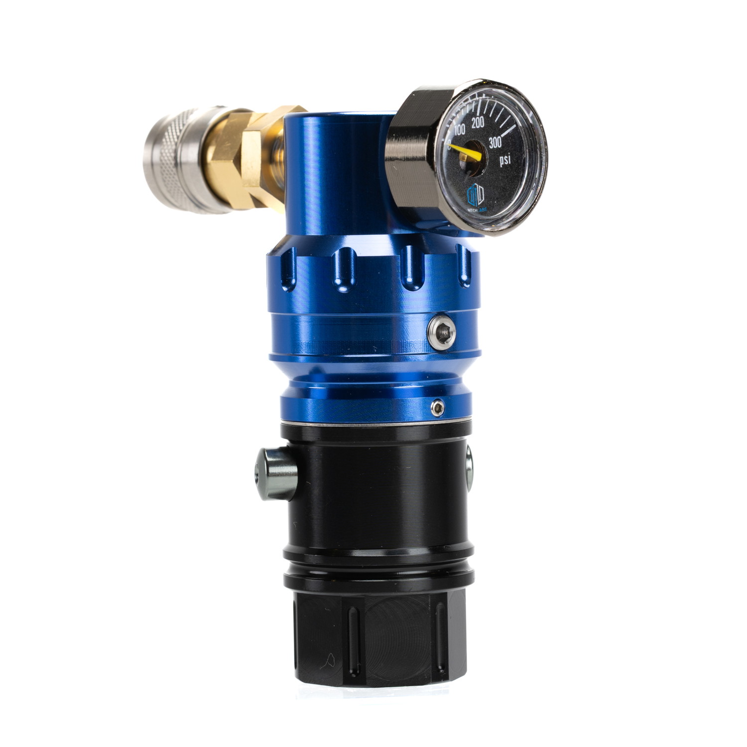 MechLabs FLO Max+ ON/OFF HPA Regulator blue