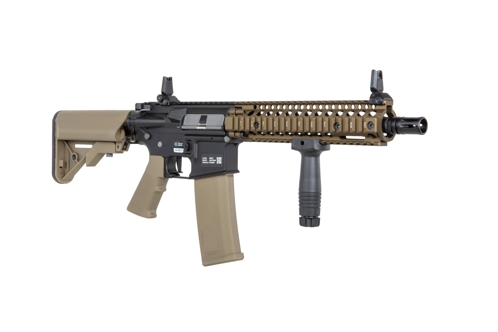 Specna Arms Daniel Defense MK18 SA-P19 Prime mit Gate Aster II Chaos Bronze S-AEG - ab 18 Jahren