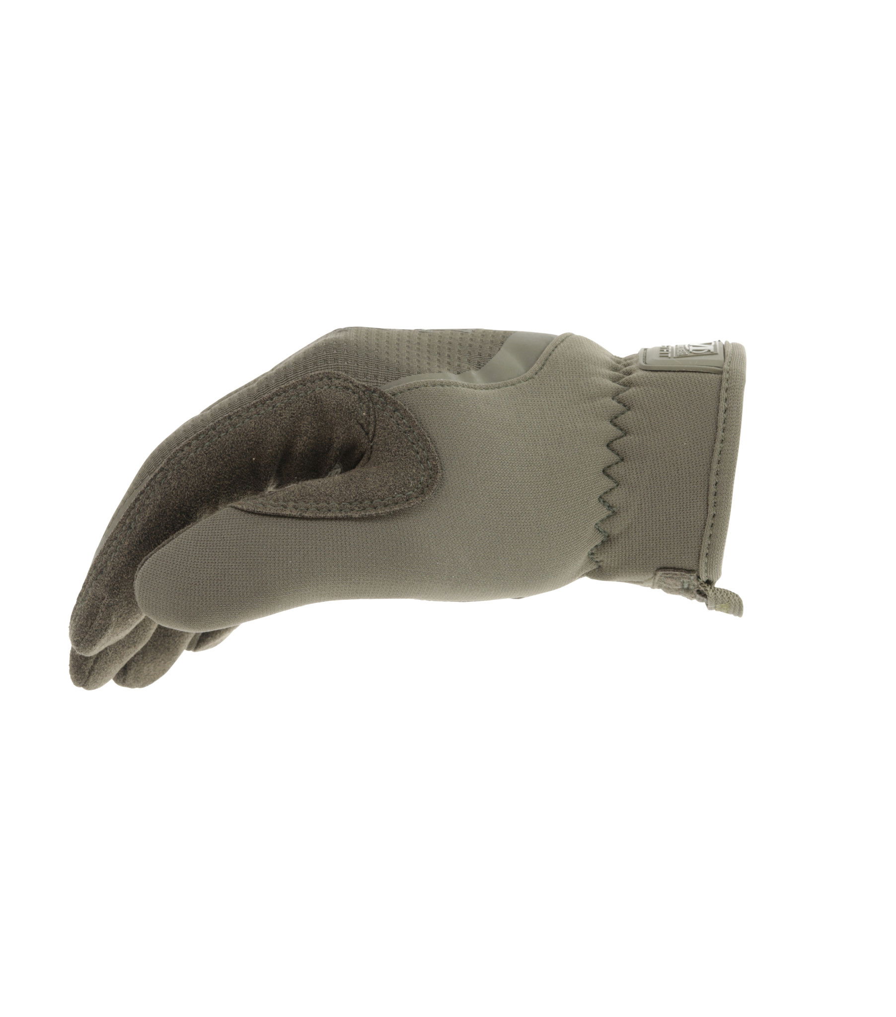 Mechanix Handschuhe Fastfit Gen.2  Grüne taktische Handschuhe für Airsoft mit verstärktem Handrücken und griffiger Innenseite.