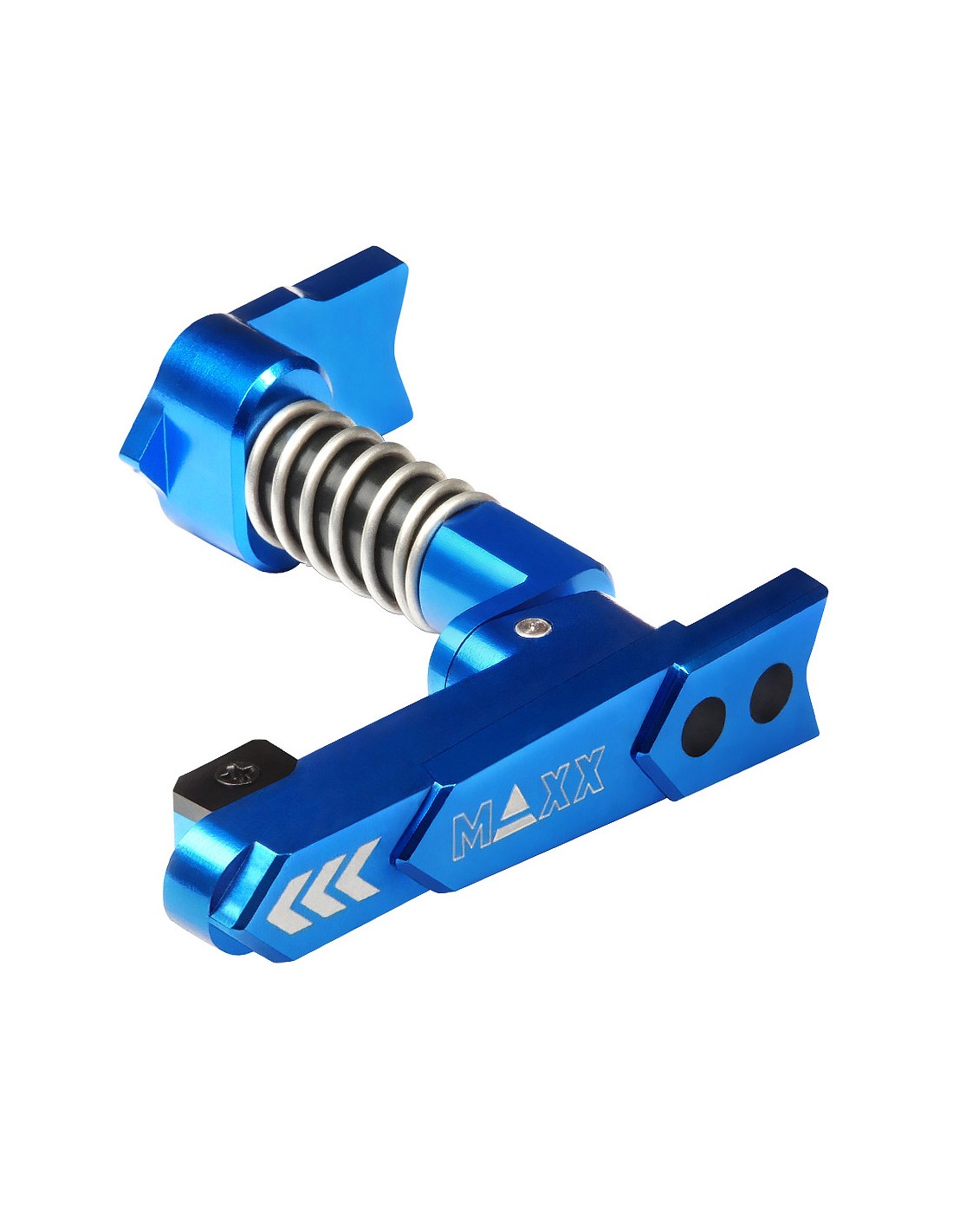 Maxx Model CNC Aluminium Advanced Magazine Release Style A blau