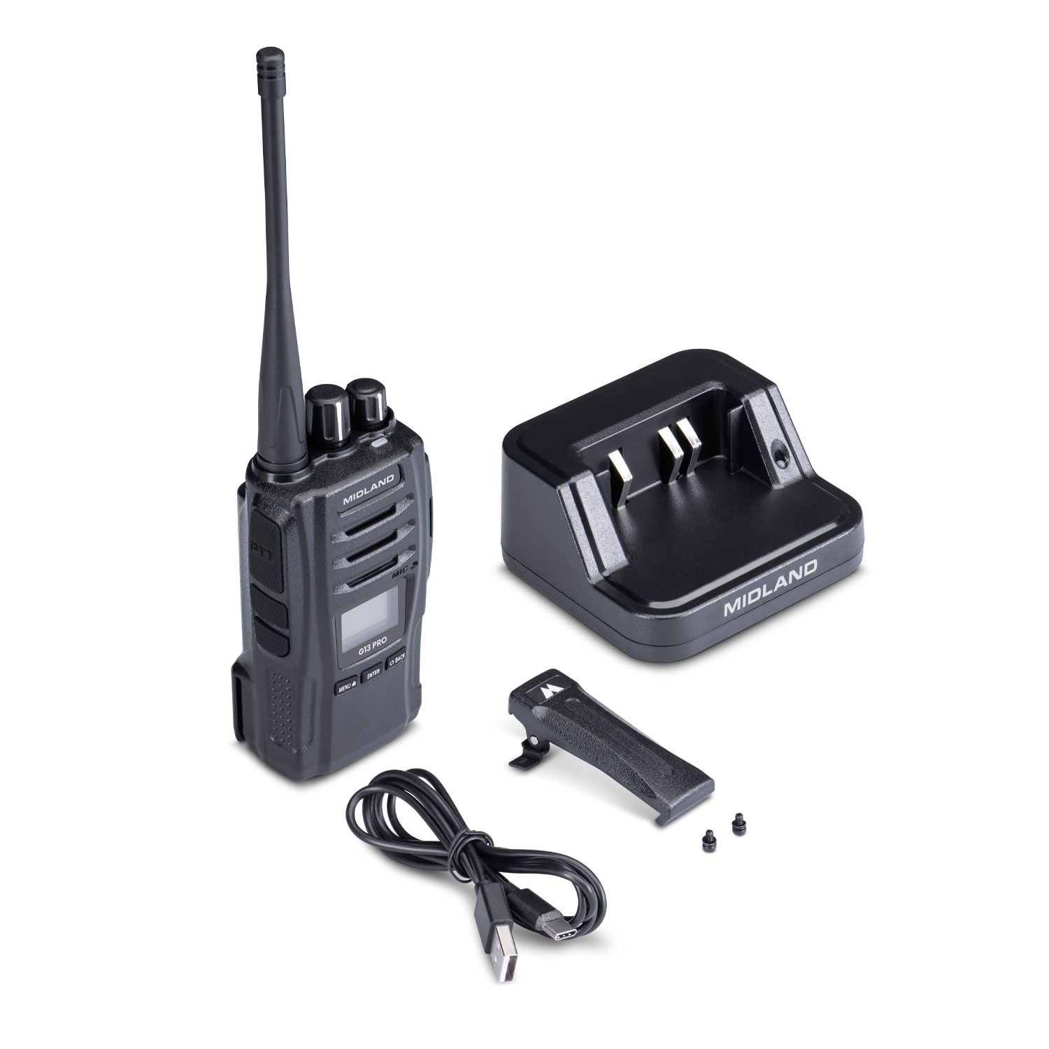 Midland G13 PRO PMR446 + LPD Funkgerät,