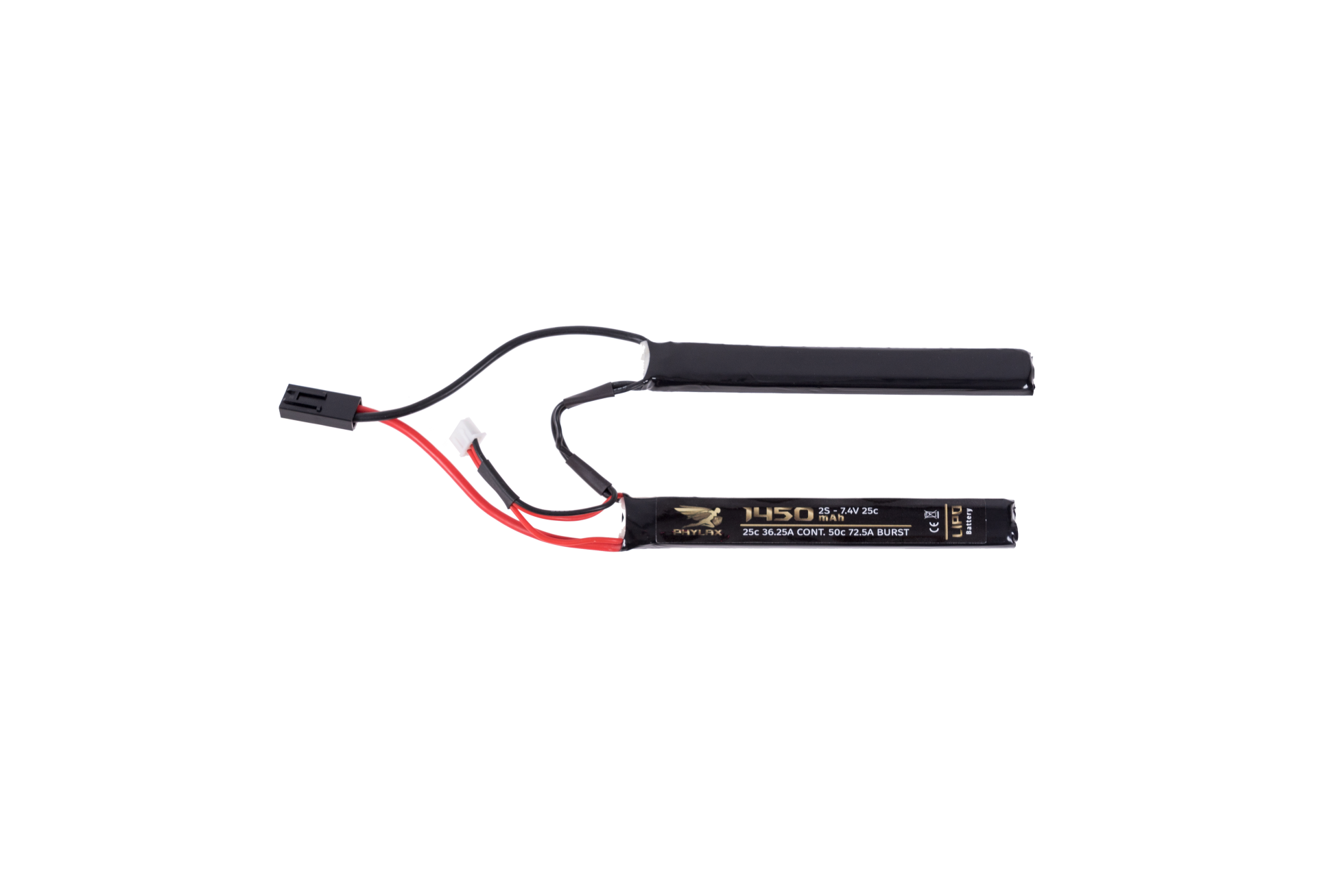 Phylax 7,4V Double Lipo Akku 1.450mAh 25C Mini Tamiya
