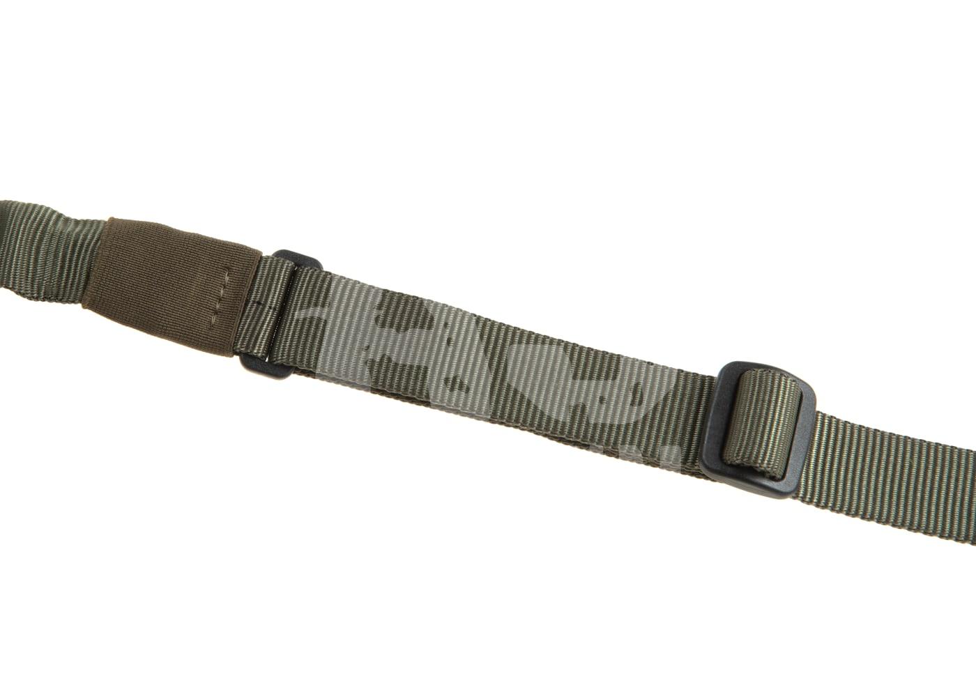 Taktischer Gurt mit Camo-Muster und Versteller, ideal für Airsoft-Ausrüstung.