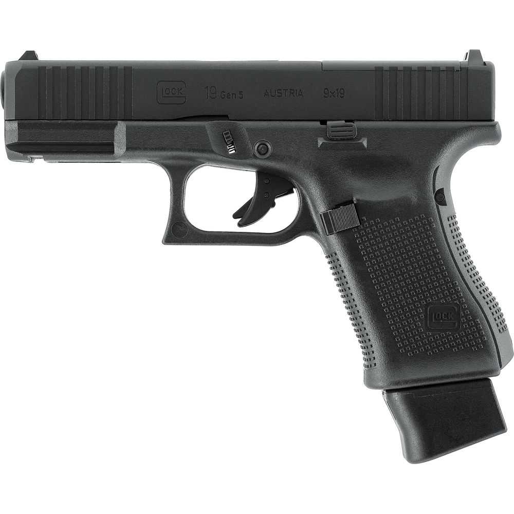 GLOCK 19 Gen5. MOS CO² GBB schwarz - ab 18 Jahren